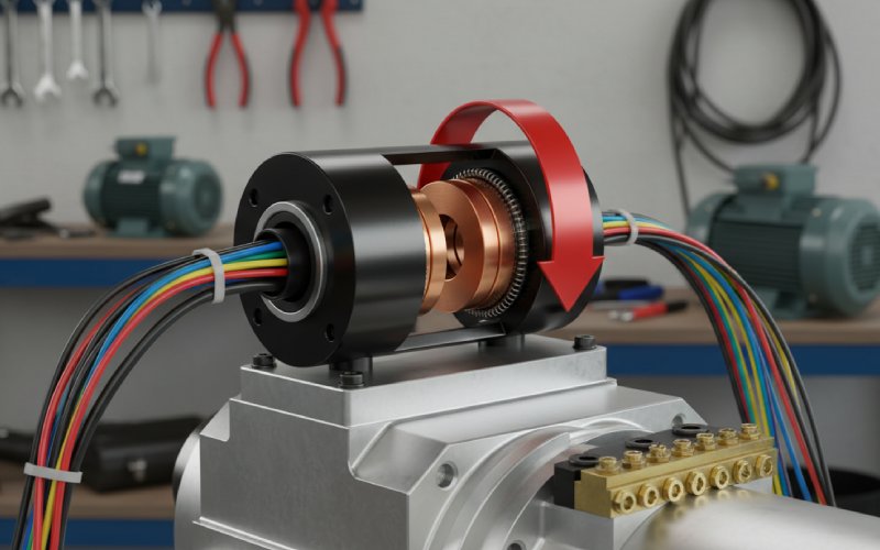 3D slip ring structure diagram
