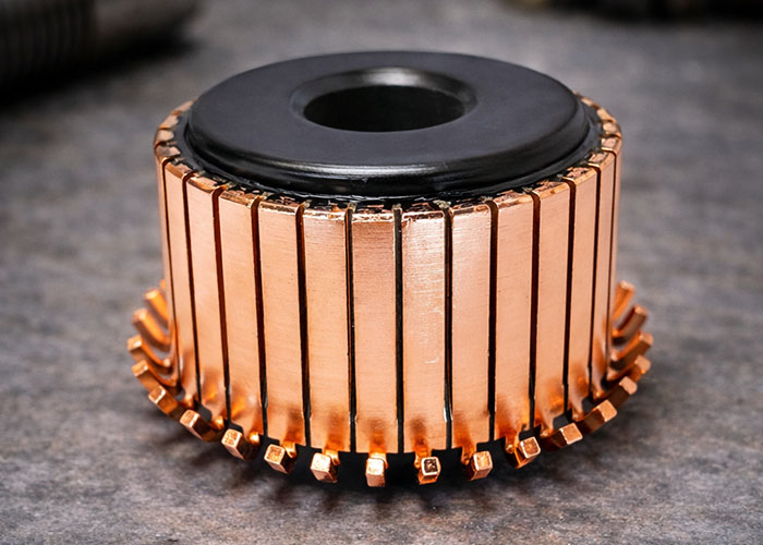 Cleaning Electric Motor Commutator