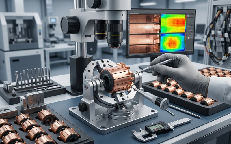 Commutator quality inspection
