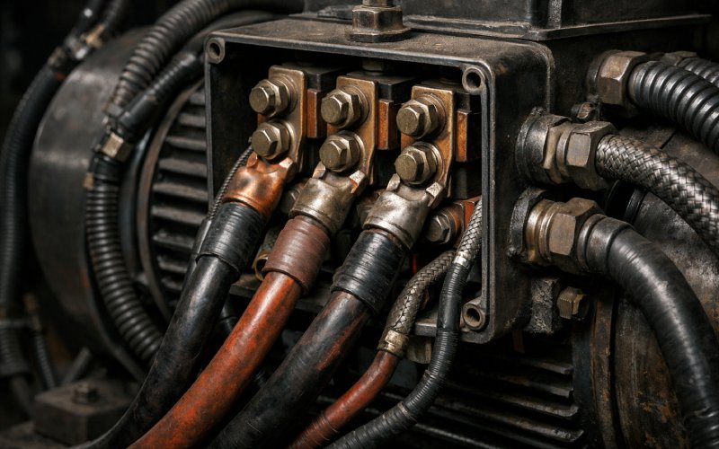 Heavy-duty drive shaft and generator foundation