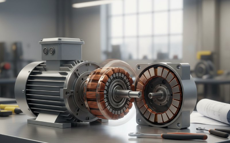 modern dc motor internals