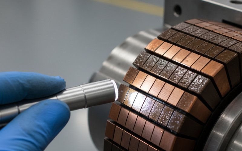 uneven commutator surface inspection