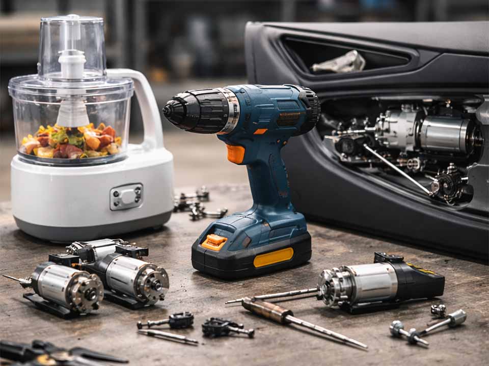 everyday devices with electric motors