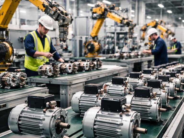 modern motor factory