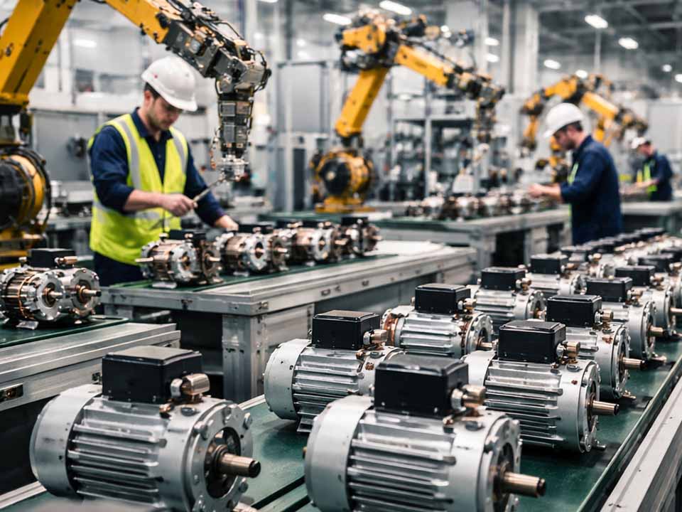 modern motor factory