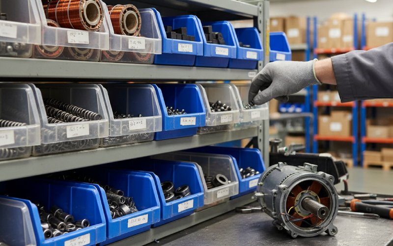 organized vacuum motor spare parts