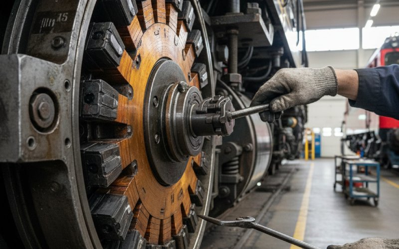 railway traction motor commutator