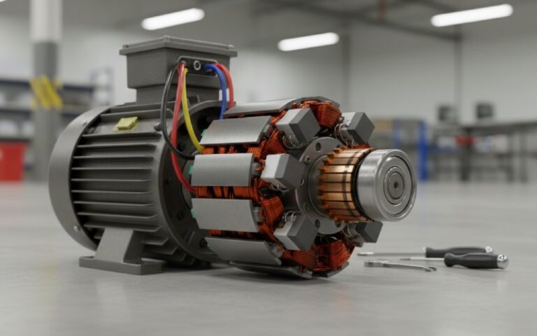 dc motor commutator assembly