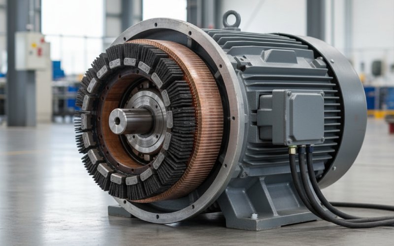 industrial dc motor commutator