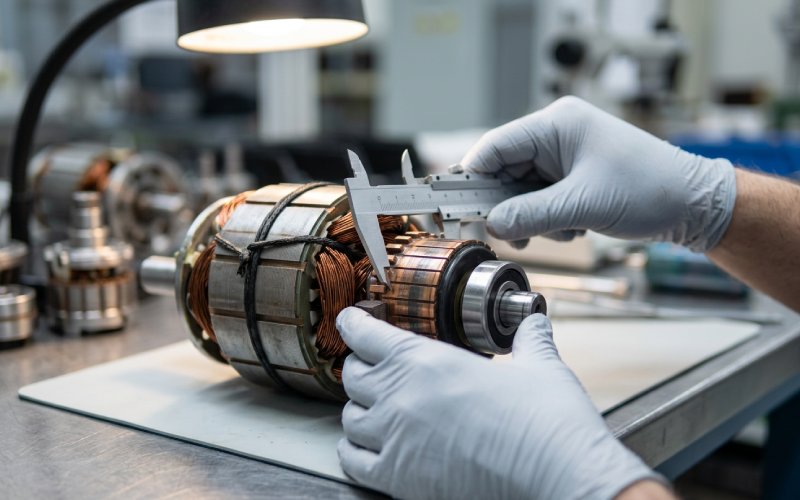 Commutator quality inspection