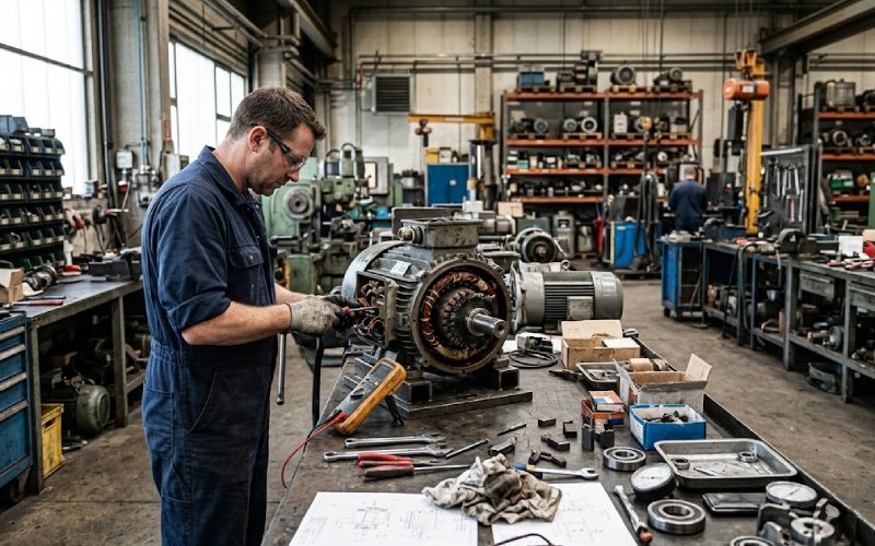 engineers are troubleshooting motor system malfunctions